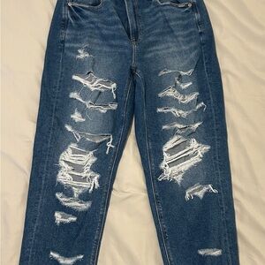 American Eagle Distressed Blue Jeans